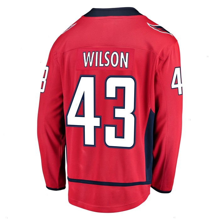 Tom Wilson Washington Capitals Fanatics Branded Home Breakaway Player Jersey - Red