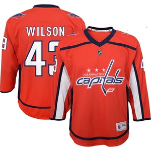 Tom Wilson Washington Capitals Youth Home Replica Player Jersey - Red