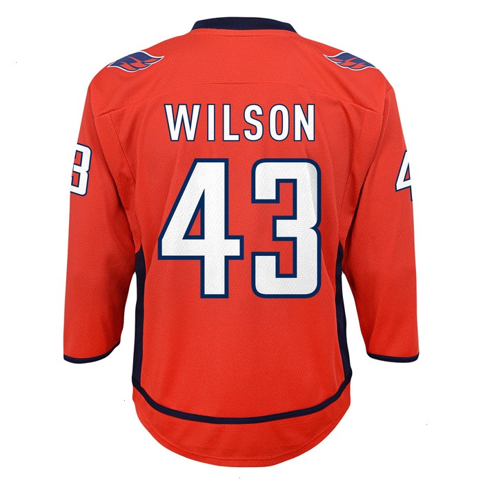 Tom Wilson Washington Capitals Youth Home Replica Player Jersey - Red