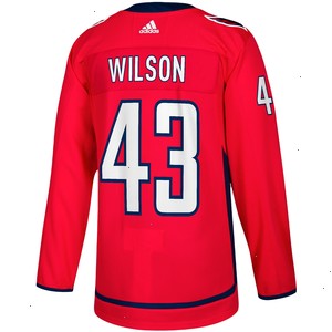 Tom Wilson Washington Capitals adidas Home Authentic Player Jersey - Red