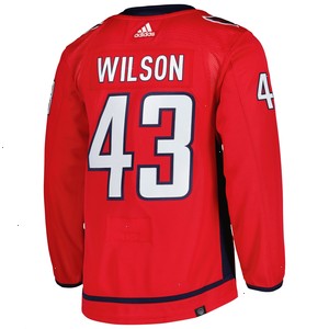 Tom Wilson Washington Capitals adidas Primegreen Authentic Pro Player Jersey - Red