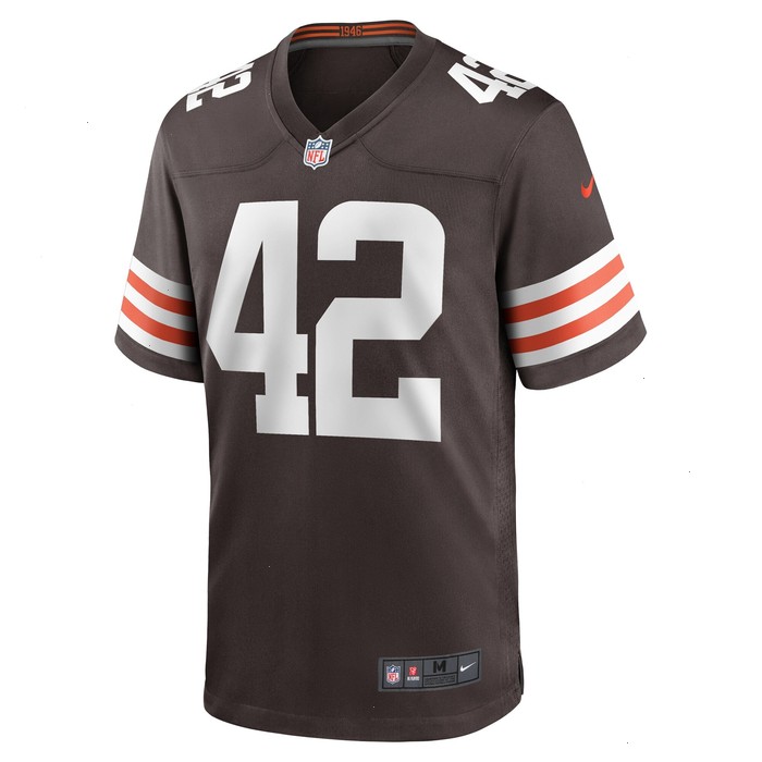 Tony Fields II Cleveland Browns Nike Team Game Jersey - Brown