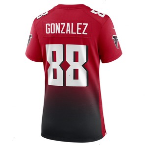 Tony Gonzalez Atlanta Falcons Nike Women's Retired Game Jersey - Red