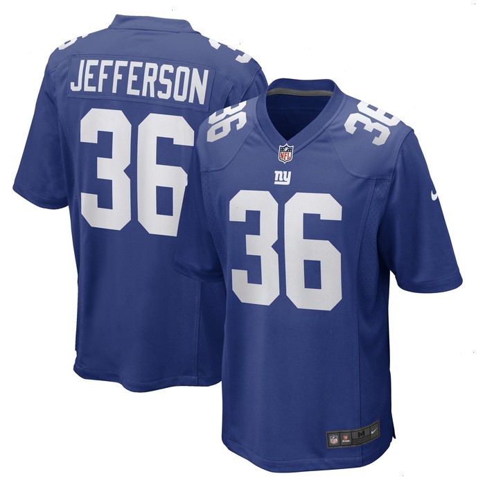 Tony Jefferson New York Giants Nike Game Player Jersey - Royal