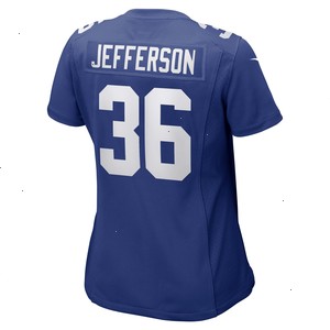 Tony Jefferson New York Giants Nike Women's Game Player Jersey - Royal