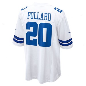 Tony Pollard Dallas Cowboys Nike Game Player Jersey - White