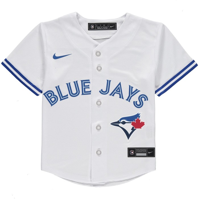 Toronto Blue Jays Nike Preschool Home Replica Team Jersey - White