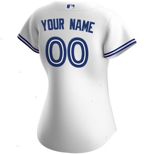 Toronto Blue Jays Nike Women's Home Replica Custom Jersey - White