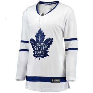 Toronto Maple Leafs Fanatics Branded Women's Away Breakaway Jersey - White