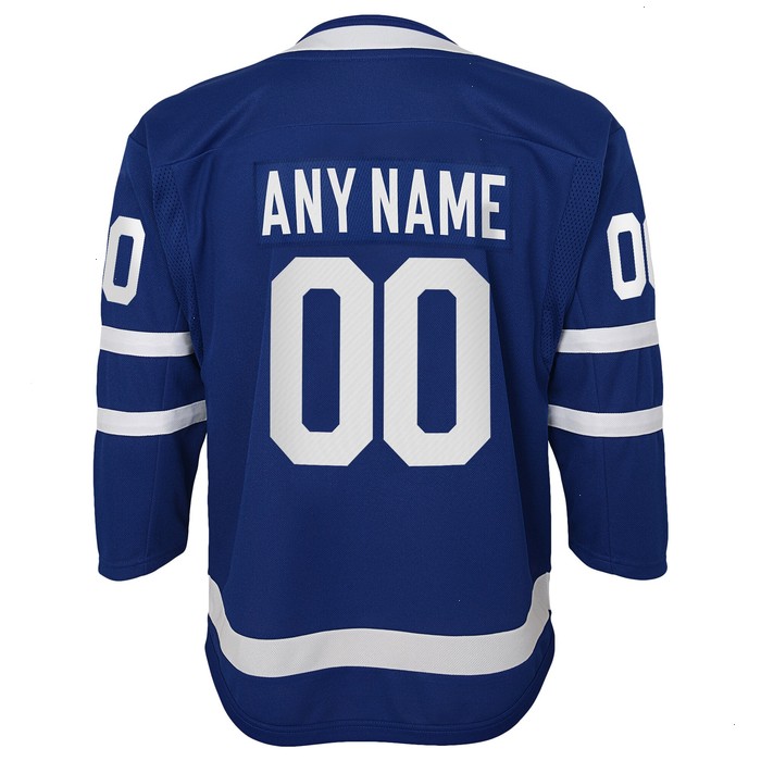 Toronto Maple Leafs Youth Home Premier Custom Jersey - Blue