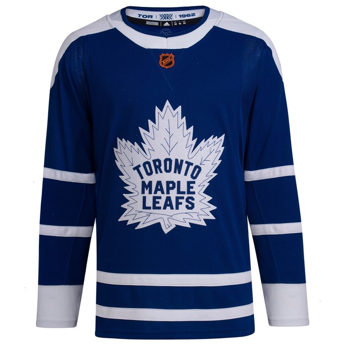 Toronto Maple Leafs adidas Reverse Retro 2.0 Authentic Blank Jersey - Royal