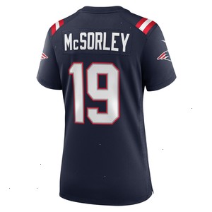 Trace McSorley New England Patriots Nike Game Player Jersey - Navy