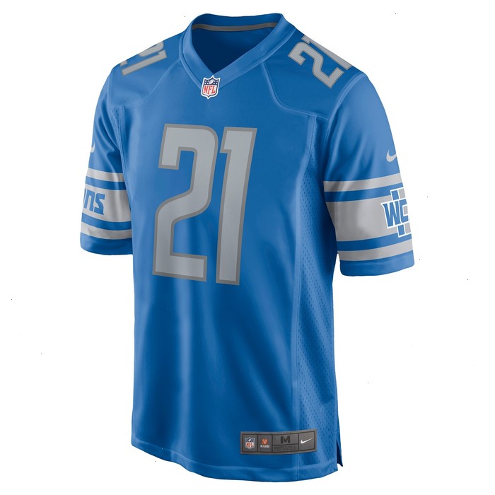 Tracy Walker III Detroit Lions Nike Game Jersey - Blue