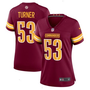 Trai Turner Washington Commanders Nike Women's Player Game Jersey - Burgundy