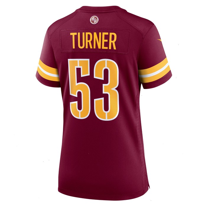 Trai Turner Washington Commanders Nike Women's Player Game Jersey - Burgundy