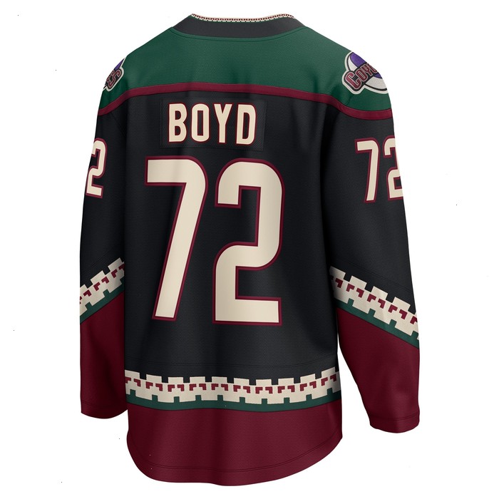 Travis Boyd Arizona Coyotes Fanatics Branded Home Breakaway Player Jersey - Black