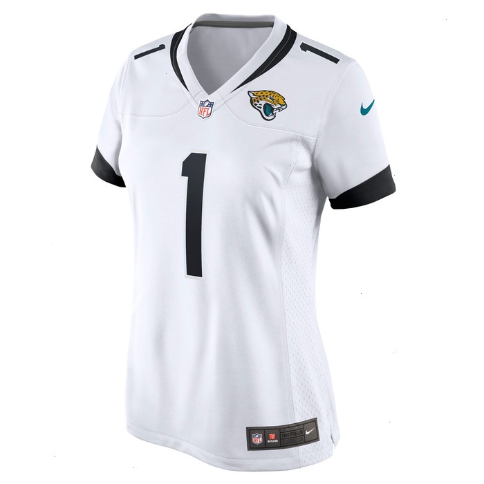 Travis Etienne Jr. Jacksonville Jaguars Nike Women's Game Player Jersey - White