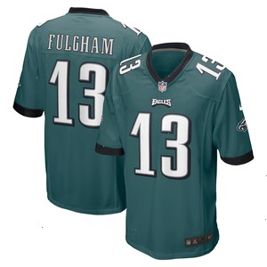 Travis Fulgham Philadelphia Eagles Nike Game Jersey - Midnight Green