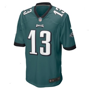 Travis Fulgham Philadelphia Eagles Nike Game Jersey - Midnight Green