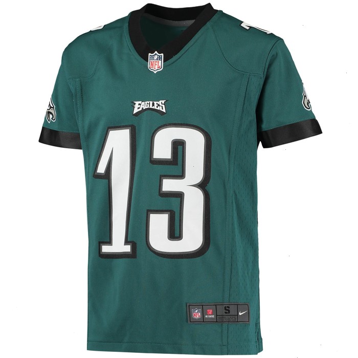 Travis Fulgham Philadelphia Eagles Nike Youth Game Jersey - Midnight Green