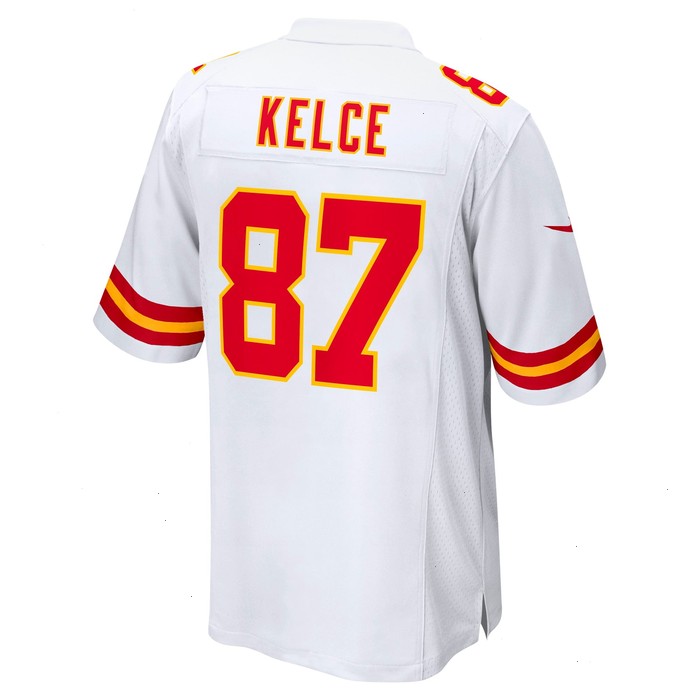 Travis Kelce Kansas City Chiefs Nike Player Game Jersey - White