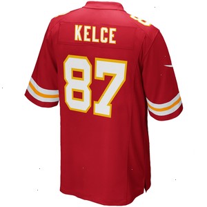 Travis Kelce Kansas City Chiefs Nike Youth Game Jersey - Red