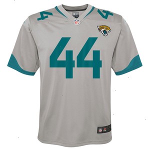 Travon Walker Jacksonville Jaguars Nike Youth Inverted Game Jersey - Silver