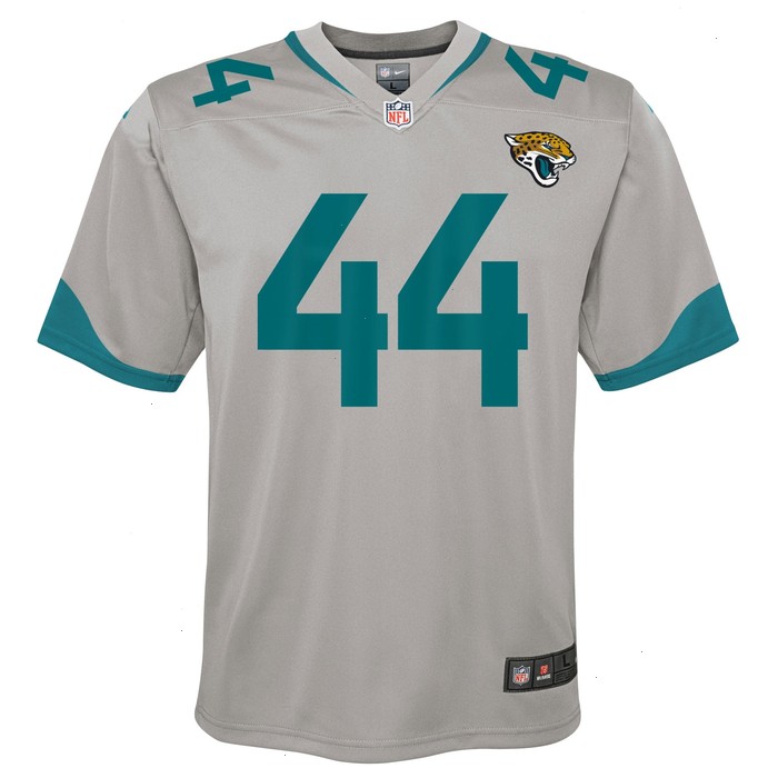 Travon Walker Jacksonville Jaguars Nike Youth Inverted Game Jersey - Silver