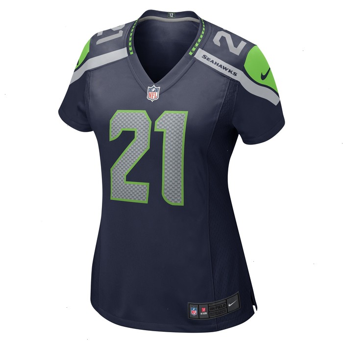 Tre Flowers Seattle Seahawks Nike Women's Game Jersey - College Navy