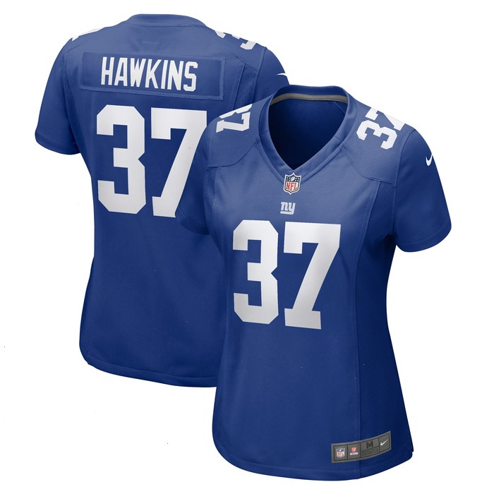 Tre Hawkins New York Giants Nike Women's Team Game Jersey - Royal