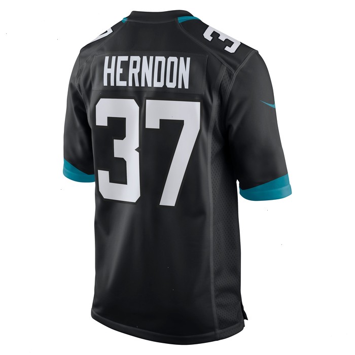 Tre Herndon Jacksonville Jaguars Nike Game Jersey - Black