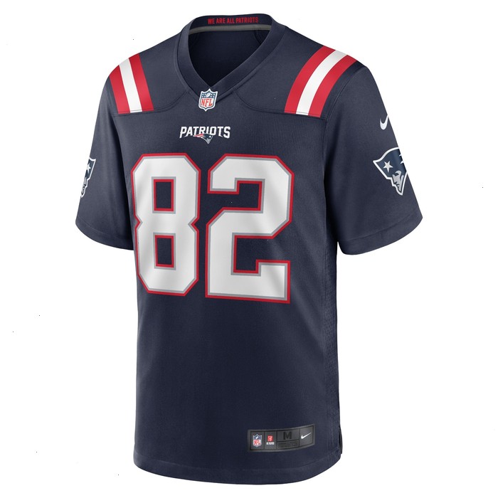 Tre Nixon New England Patriots Nike Player Game Jersey - Navy