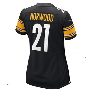 Tre Norwood Pittsburgh Steelers Nike Women's Game Jersey - Black