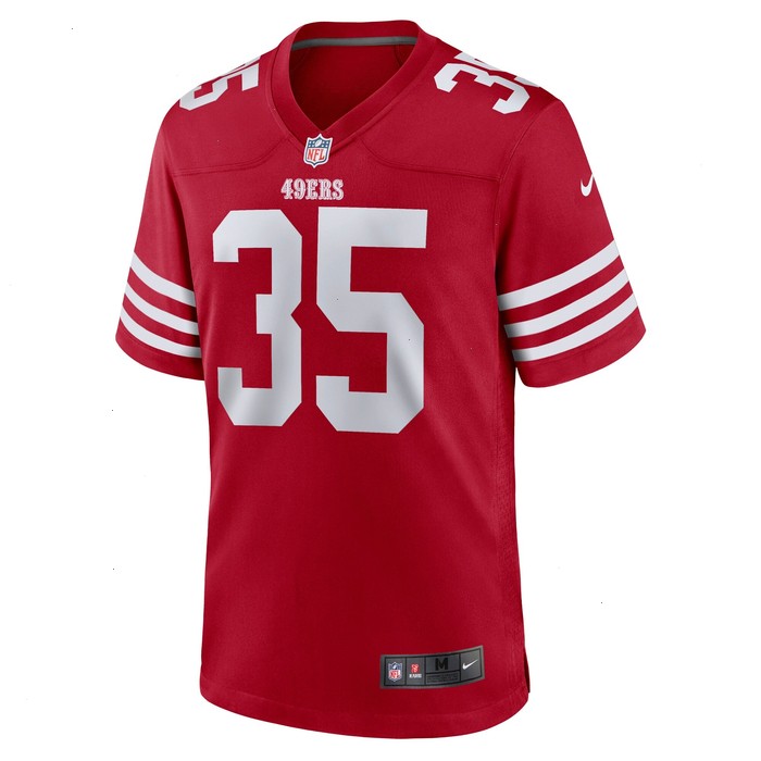 Tre Swilling San Francisco 49ers Nike Team Game Jersey - Scarlet