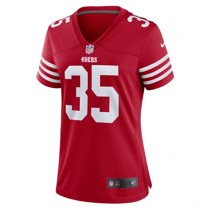 Tre Swilling San Francisco 49ers Nike Women's Team Game Jersey - Scarlet