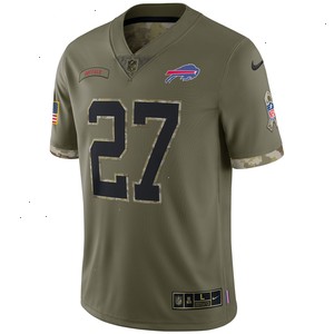 Tre'Davious White Buffalo Bills Nike 2022 Salute To Service Limited Jersey - Olive