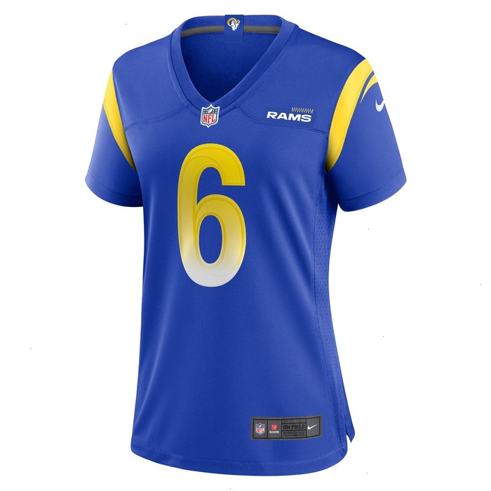 Tre'Vius Hodges-Tomlinson Los Angeles Rams Nike Women's Team Game Jersey - Royal