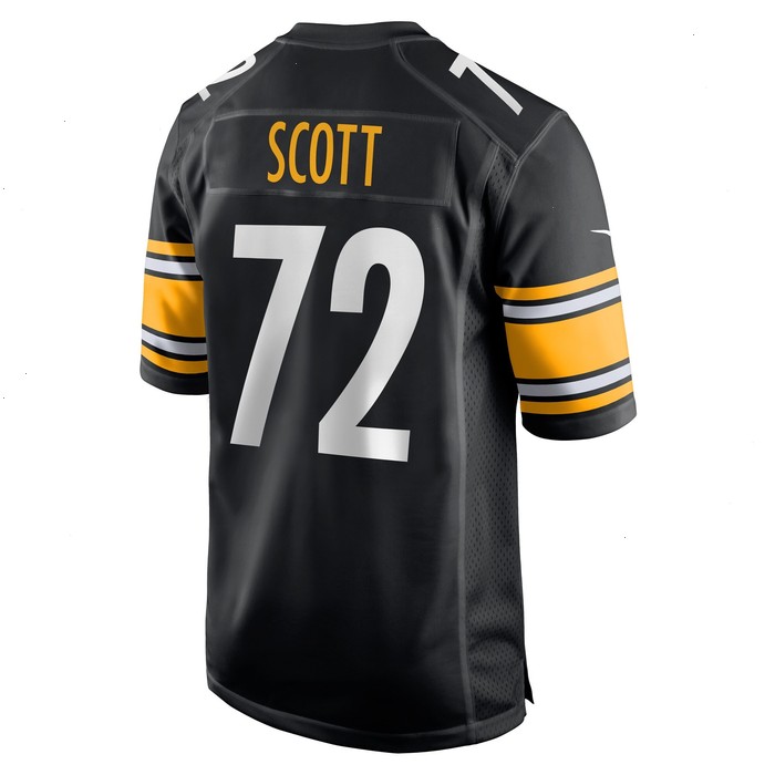 Trent Scott Pittsburgh Steelers Nike Game Player Jersey - Black