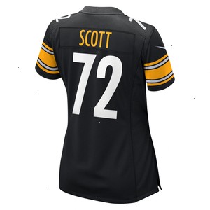 Trent Scott Pittsburgh Steelers Nike Women's Game Player Jersey - Black