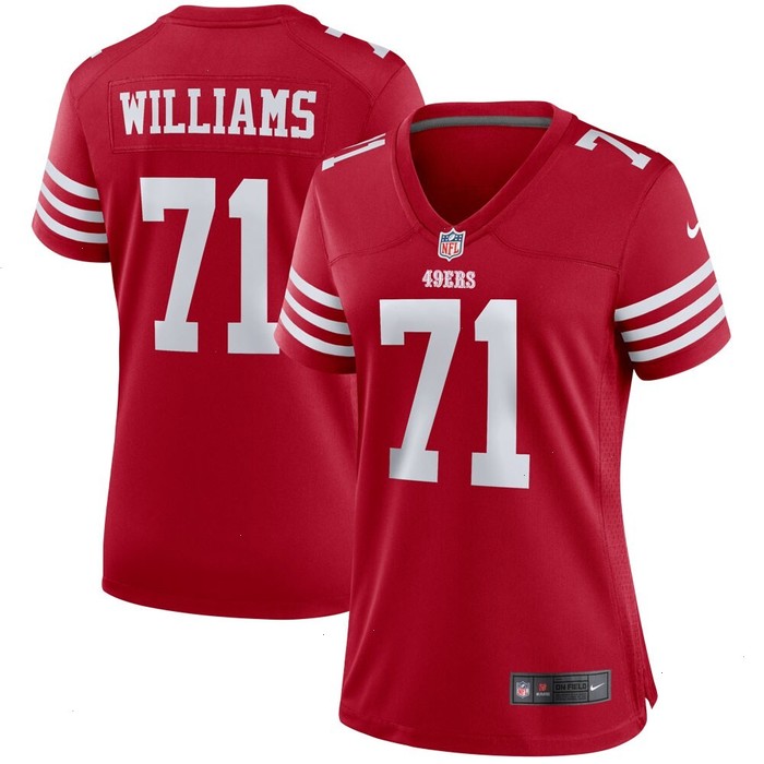 Trent Williams San Francisco 49ers Nike Women's Team Player Game Jersey - Scarlet