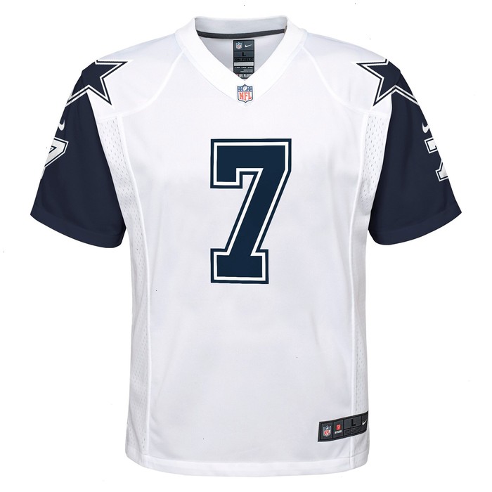 Trevon Diggs Dallas Cowboys Nike Youth Alternate Game Jersey - White