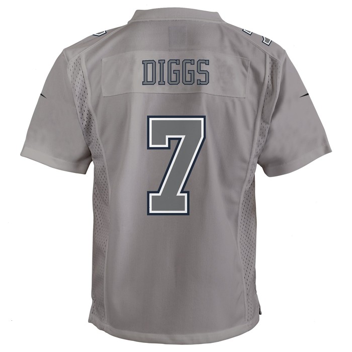 Trevon Diggs Dallas Cowboys Nike Youth Atmosphere Game Jersey - Gray