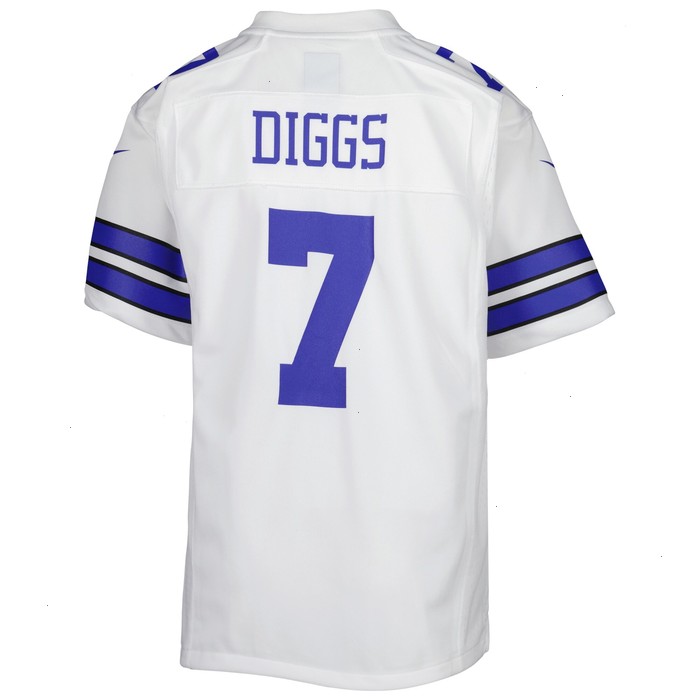 Trevon Diggs Dallas Cowboys Nike Youth Game Jersey - White