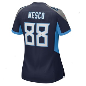 Trevon Wesco Tennessee Titans Nike Women's Game Player Jersey - Navy