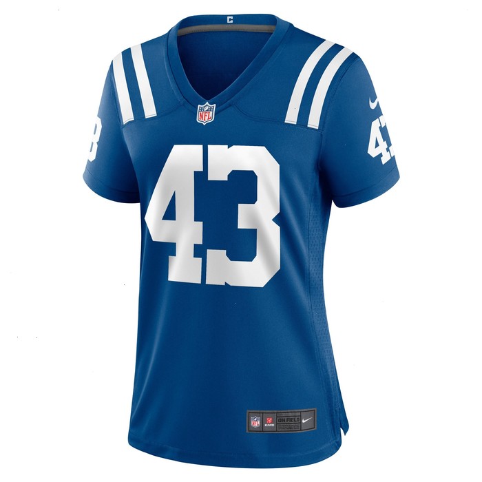 Trevor Denbow Indianapolis Colts Nike Women's Game Player Jersey - Royal