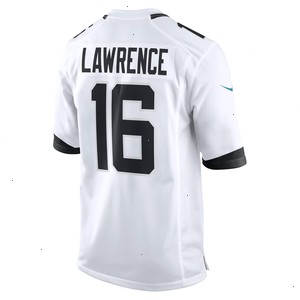 Trevor Lawrence Jacksonville Jaguars Nike White Game Jersey - White