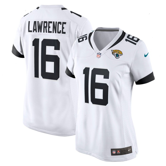 Trevor Lawrence Jacksonville Jaguars Nike Women's Game Jersey - White