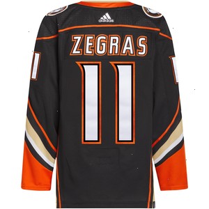 Trevor Zegras Anaheim Ducks adidas Home Primegreen Authentic Pro Player Jersey - Black