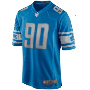 Trey Flowers Detroit Lions Nike Game Jersey - Blue