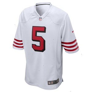 Trey Lance San Francisco 49ers Nike Alternate Game Jersey - White